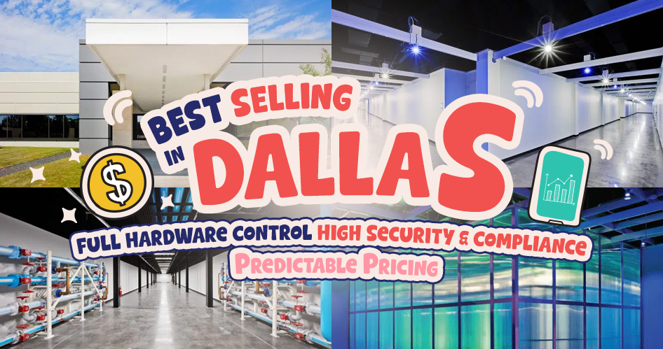 Top Selling Server Solutions at Dallas Data Center (DAL1)